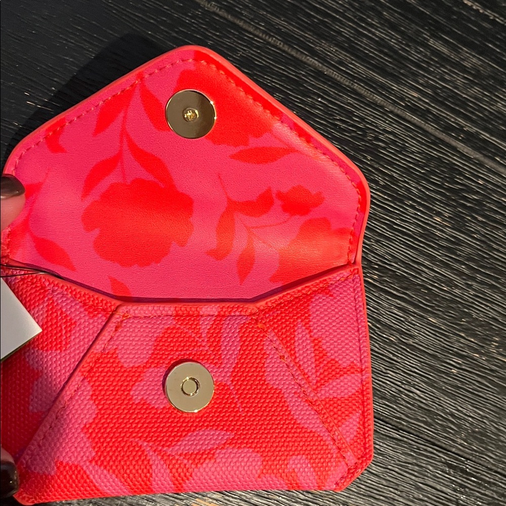 Kate Spade - Target- Pink Floral Wallet/card case. New! - Picture 2 of 4